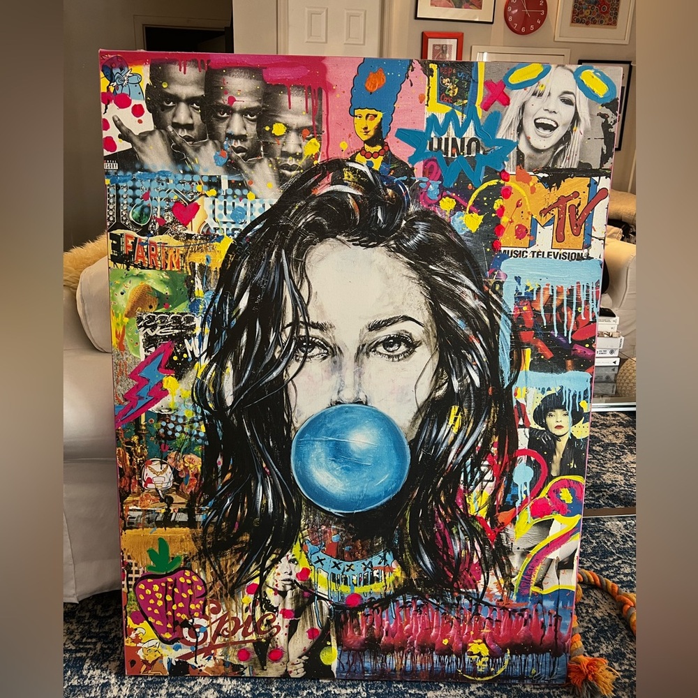 Large unique art piece!